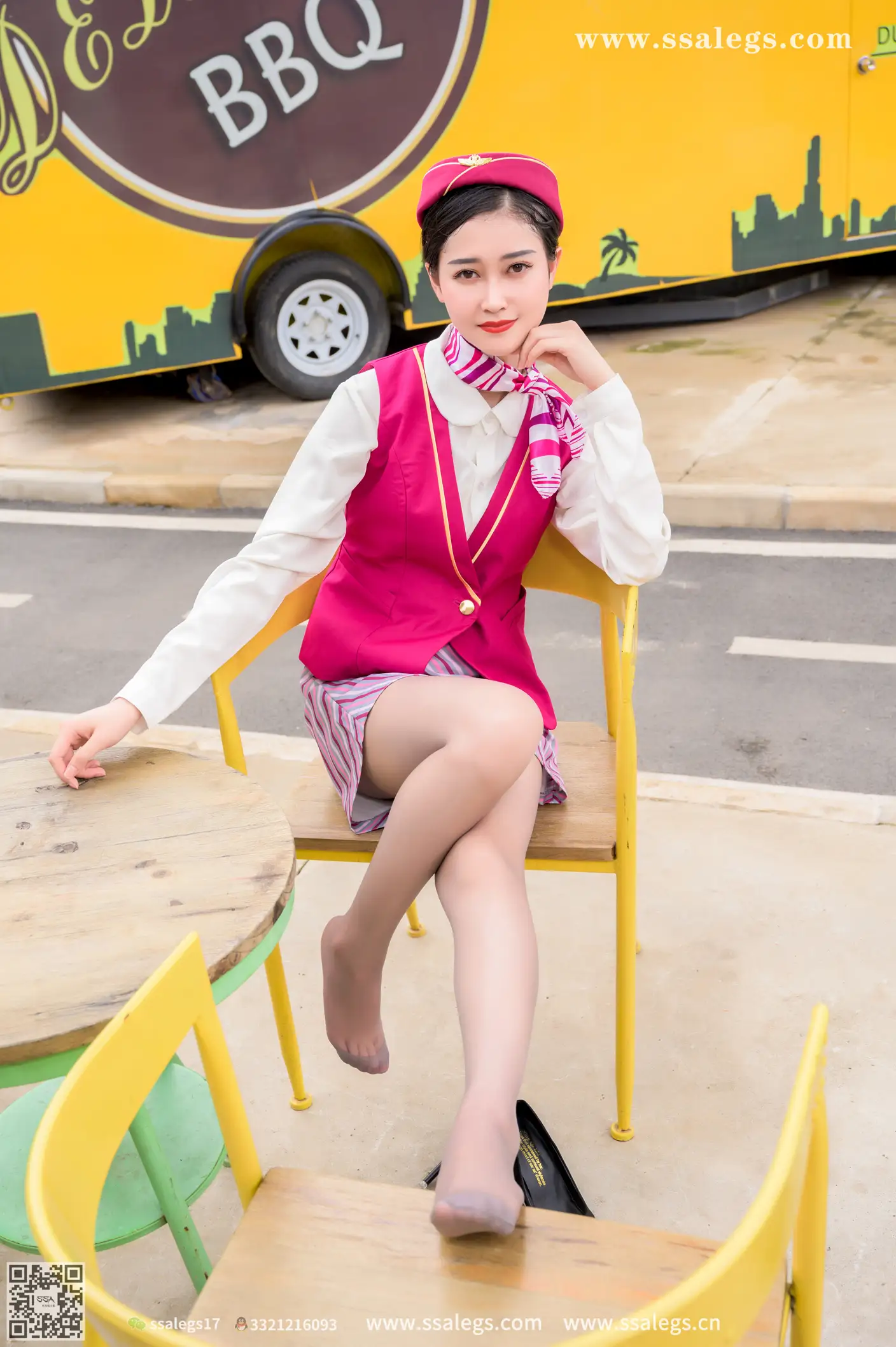 [Mzsock] NO.436 Her long dream of being a stewardess (Part 2) silk club#[127P]-46