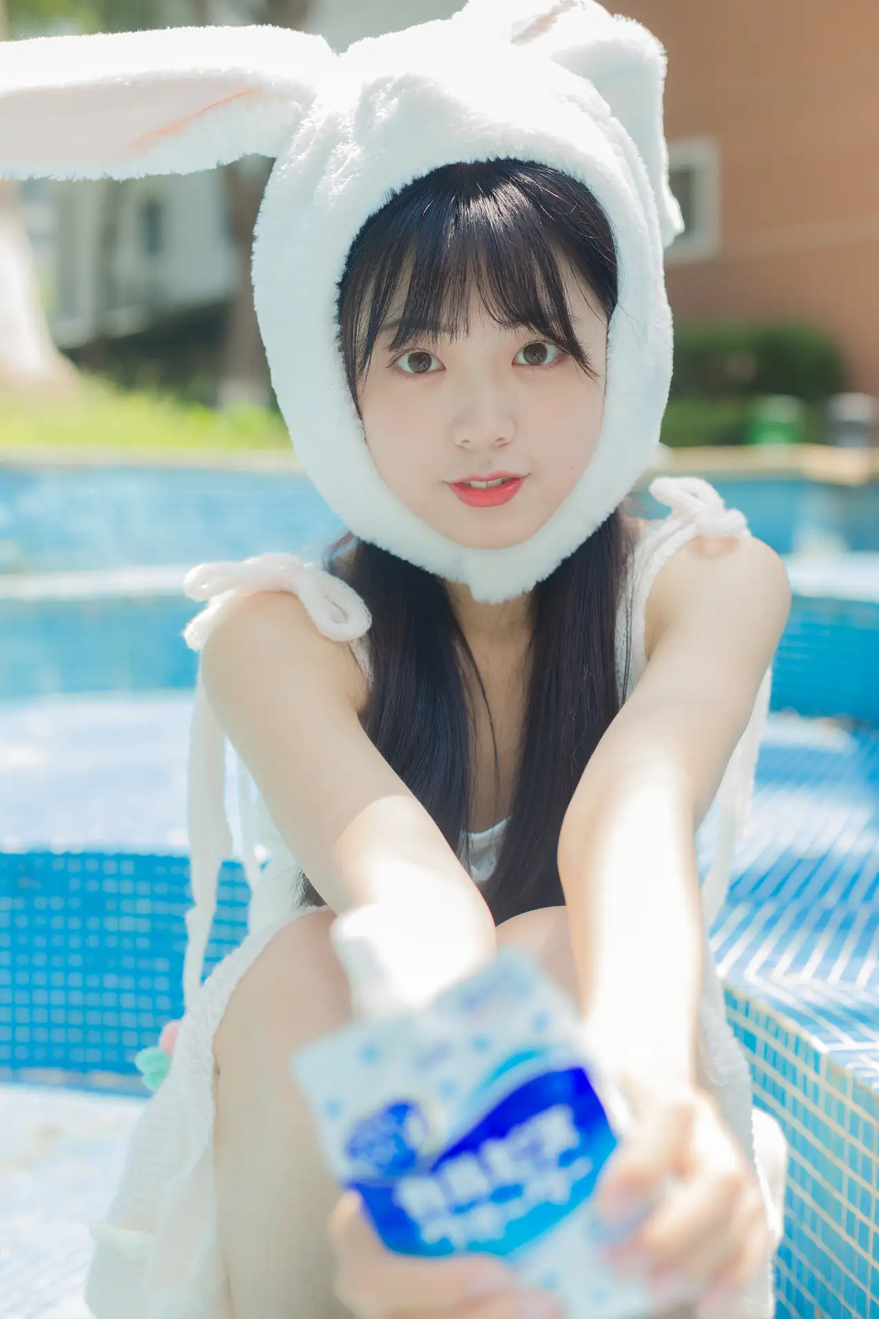 [YITUYU] 2022.07.09 Vol.1429 – Rabbit in the Summer Pool Cute bubbles#[36P]-9